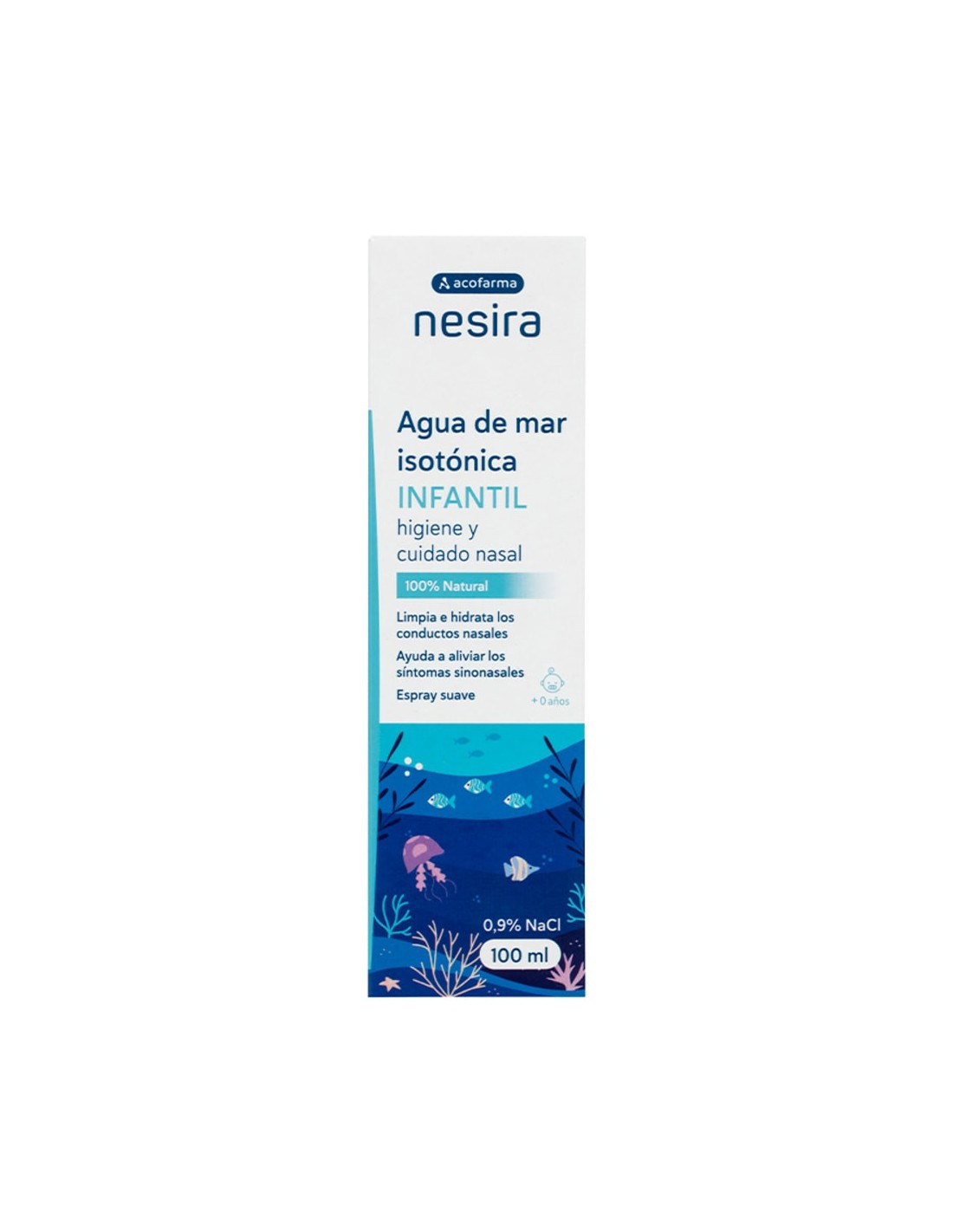 Agua de Mar Natural en Spray Nasal