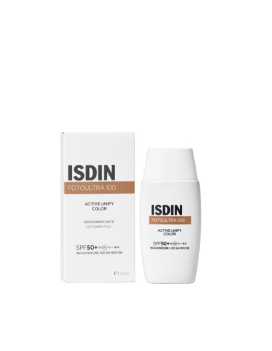 Foto Ultra 100 ISDIN® Active Unify Fusion Fluid Color SPF100+ 50ml