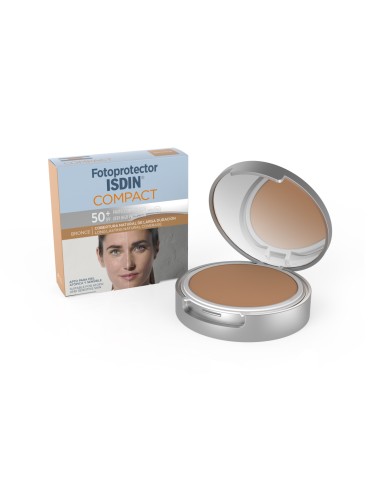 Isdin Fotoprotector Maquillaje Compact Bronce SPF50+ 10gr