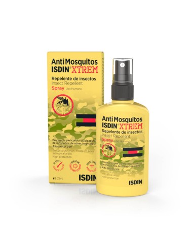ISDIN XTREM Antimosquitos Repelente de insectos Spray 75ml