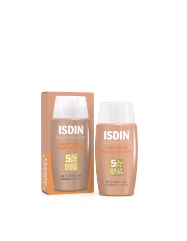 ISDIN Fotoprotector Fusion Water MAGIC Medium SPF 50 50ml