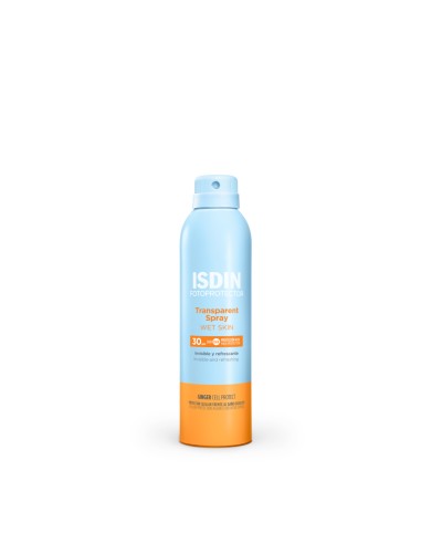 Fotoprotector ISDIN Transparent Spray Wet Skin SPF 30 250ml