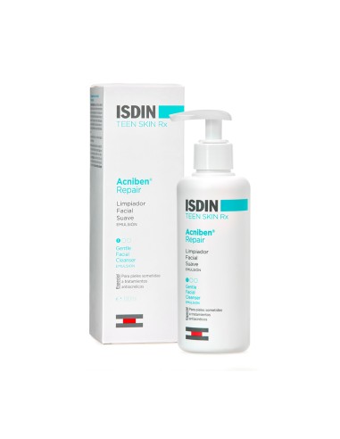 ISDIN Acniben Repair Limpiador Facial Suave Emulsión