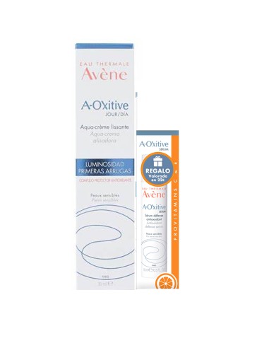 Avène A-Oxitive Aqua Crema Alisadora 30ml + Sérum 15ml
