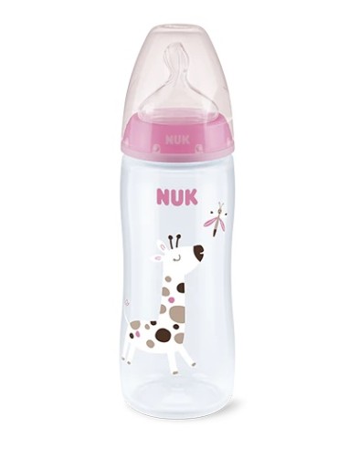 Nuk Fc biberón plástico T2 orificio L 360ml