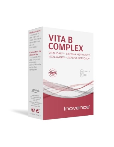 VITA B COMPLEX Ysonut 30 cápsulas