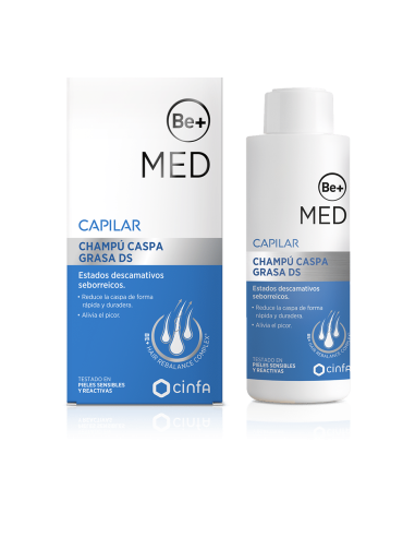 Be+ MED CHAMPÚ CASPA GRASA DS 150ml