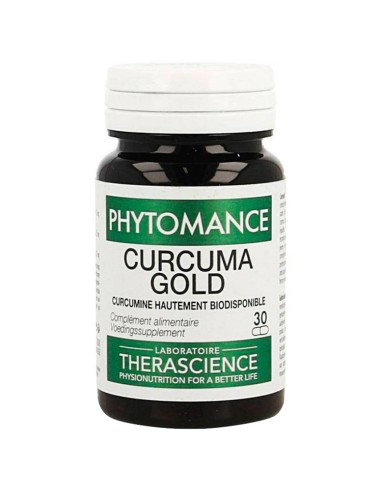 Physiomance Cúrcuma Gold Therascience 30 cápsulas