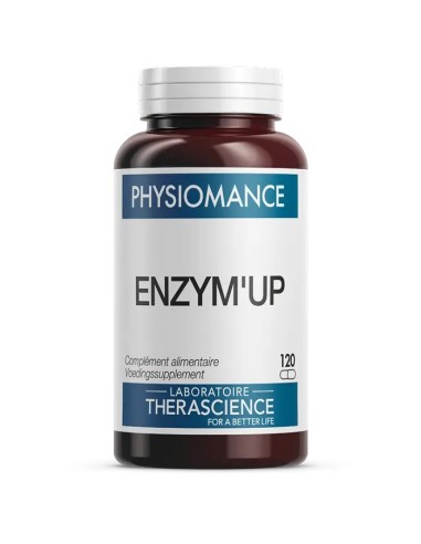 Physiomance Enzym Up Therascience 120 cápsulas