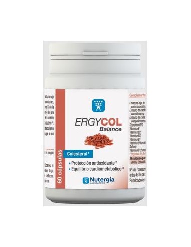 Nutergia Ergycol Balance 60 cápsulas