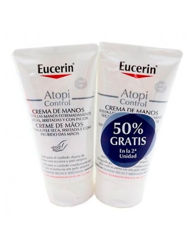 Eucerin Atopicontrol duplo manos 2ª 50%