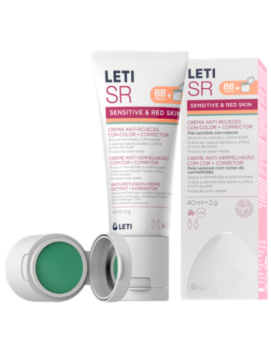 LETISR Crema Anti-Rojeces con color + Corrector