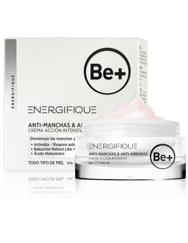 Be+ Energifique Antimanchas y Antiarrugas SPF20 Todo Tipo de Piel 50ml