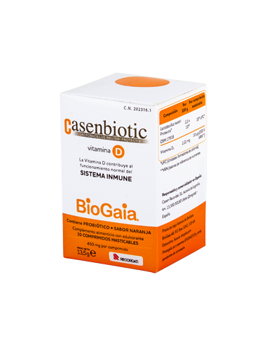 CASENBIOTIC Vita D 30 comprimidos