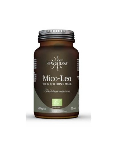 Hifas Da Terra MICO LEO (melena de leon) con vit C HDT 70 cápsulas