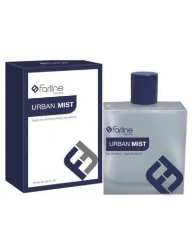 Farline Agua de Perfume Masculino Urban Mist 100 ml