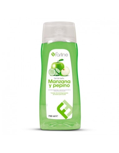 Farline Gel de Baño Manzana y Pepino 750 ml